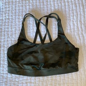 CAMO Lululemon Energy Bra